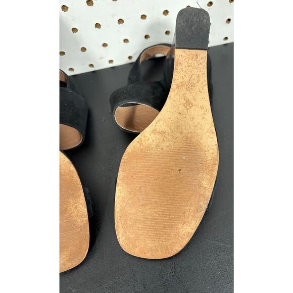 Halogen faux suede strappy sandals  size 6.5 - Picture 10 of 11